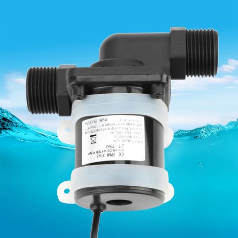 Pompe à eau de circulation mini 12V amplificateur DC plage de température -40°C à 100°C (1/5)