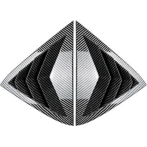 Baguette pare-soleil de lunette arrière compatible avec Fiesta MK7 7.5 2008-2017, en fibre de carbone. (1/5)