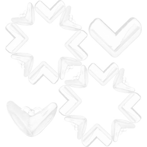 20 Protections d'angle anti-bébé, protections d'angle transparentes (1/5)