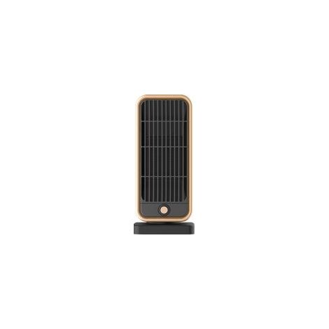 Petit Chauffage d'appoint, 500W Radiateur Soufflant Céramique, PTC Mini Chauffage Rapide Electrique pour Chambre, Bureau, Salon Portable, Protection Multiple, Thermostat et économie (1/5)