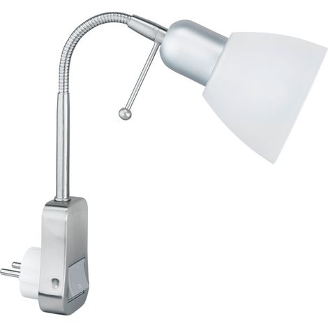 Faretto da Interno  E14 in Metallo Nickel Opaco