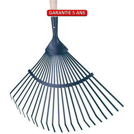 OUTILS PERRIN Balai à gazon polymère sans manche - 39 cm (1/2)