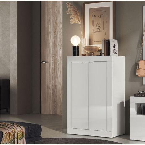 Mobile multiuso L 78x113 bianco lucido - Basic (1/3)