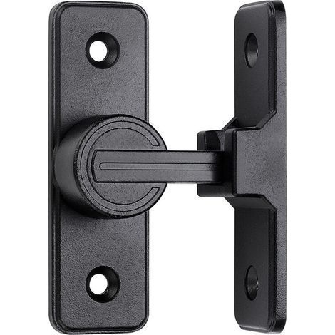 Verrous et Loquets pour Portes de Grange Coulissantes – Serrures à Angle Droit 90°, Sécurité Jardin, Salle de Bain et Extérieur (1/5)