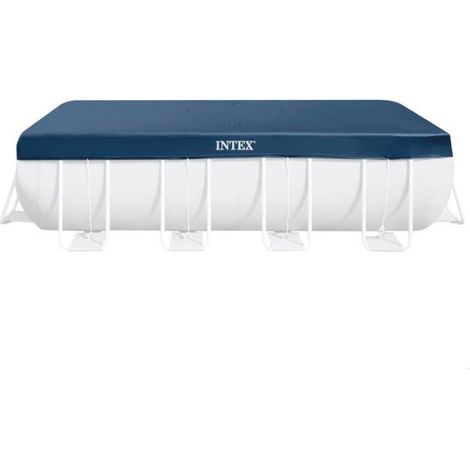 1 Bâche protection piscine rectangulaire 4x2m vinyle 17/100mm tubulaire extérieur (1/5)