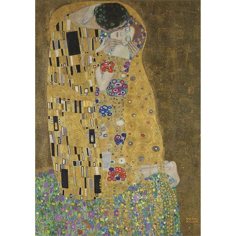 Leinwandbild Kuss (Gustav Klimt) (1/5)