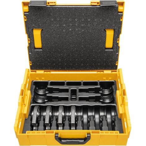 Rems – Sertisseuse radiale pour tubes acier et inox – 578090 – 32 kN pour assemblages par raccord à sertir – Coffret de transport inclus