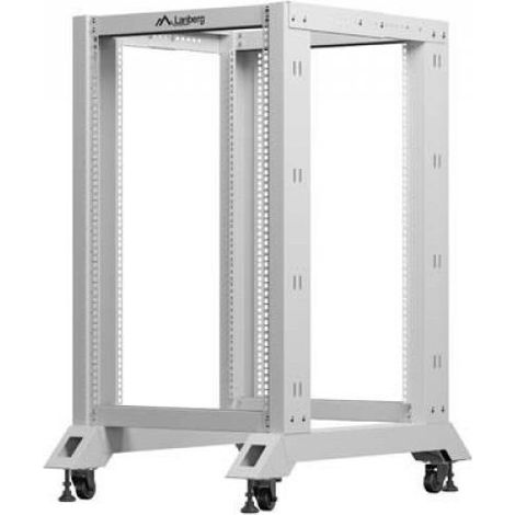 RACK ABIERTO 19" 18U 600X800 GRIS LANBERG (1/5)