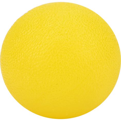 Silikon-Massageball zur Stärkung der Finger und zum Stressabbau (Gelb 15) (1/5)