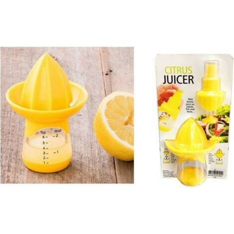 TRADE SHOP - Spremiagrumi Spremi Limoni Agrumi Arancia Con Dosatore Spray Condimento -