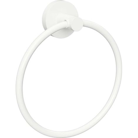 Sapho X-Round - Toallero, blanco XR411W (1/2)