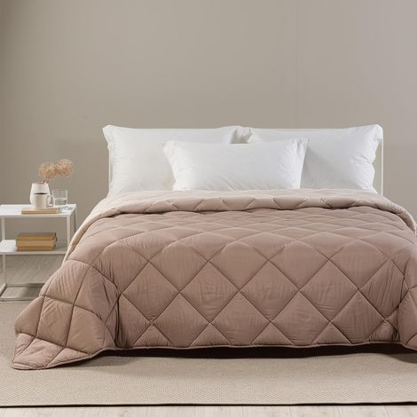 Caleffi - Trapunta Invernale Matrimoniale 260x265 in Microfibra, Piumone Matrimoniale Invernale Morbido Avvolgente, Piumino Imbottito Resistente Lavabile, Coperta Trapuntata Anallergica Made in Italy (1/5)