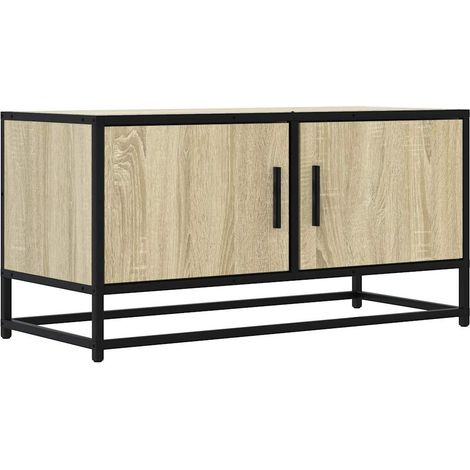 Maison Exclusive - TV-Schrank Sonoma-Eiche 80x34,5x40 cm Holzwerk