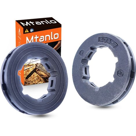 404x7 .404 Pas 7 Dents Pignon de Jante Compatible Homelite, McCulloch, Pour Husqvarna, Pour Scie Stihl, Pignon de Jante. (1/5)