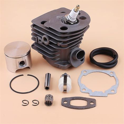 Kit de joint de piston de cylindre 46Mm, pour tronçonneuses Husqvarna 51, 55, 55 Rancher, 503 16 91 71, 503 16 91 72 (1/5)