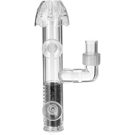 Écumeur de surface pour aquarium, filtre en acrylique transparent pour les huiles, les protéines et les poussières en suspension. (1/4)