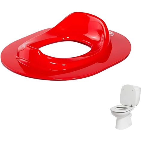 Réducteur WC Enfant - 1 Pièce - Plastique - Siège Réducteur Toilette - Dès 24 Mois - Couleur Aléatoire (1/5)