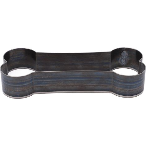Outil de découpe du cuir en forme d'os, en acier allié, matrice de découpe à monter soi-même avec boîte de rangement (1/5)