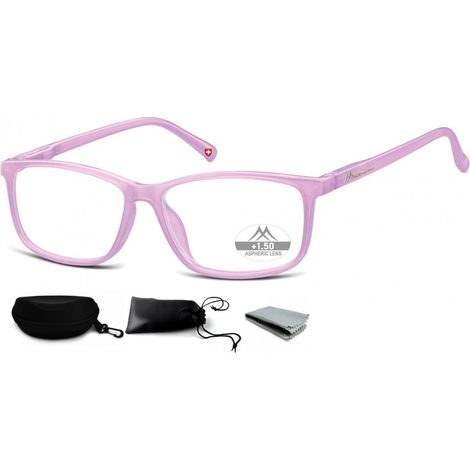 Brille mit Filter für Computer und Lesen Stärke 100 Plus mit Antireflex Montana BLFBOX67 (1/2)