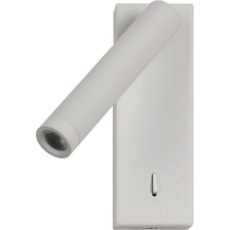 Applique LED da lettura CALI bianca orientabile 2,5W (1/3)