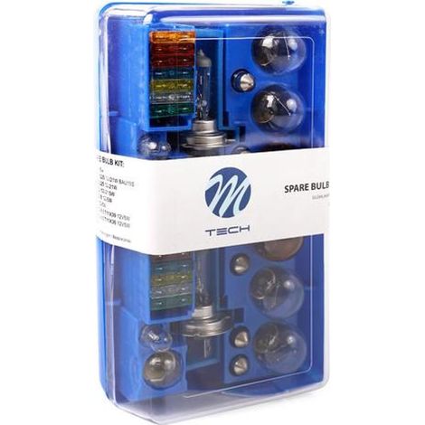 COFFRET D'AMPOULES DE SECOURS H7+H7 12V MTECH