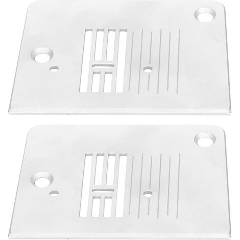 JSSEVN - Multifunctional Needle Plate for Original Standard Replacement 2 X Sewing Machine Needle Plate Spare Parts Plate (1/5)