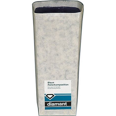Pasta de polir, aplicación para : Acero Inoxidable (INOX) (particularmente fino), Contenido 800 g, color azul