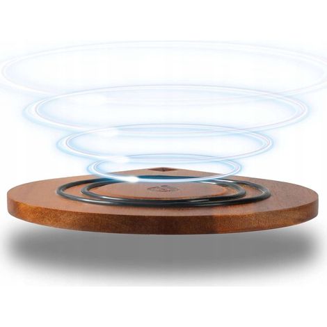 Soporte magnético de madera para ollas y sartenes de 23 cm. (1/3)