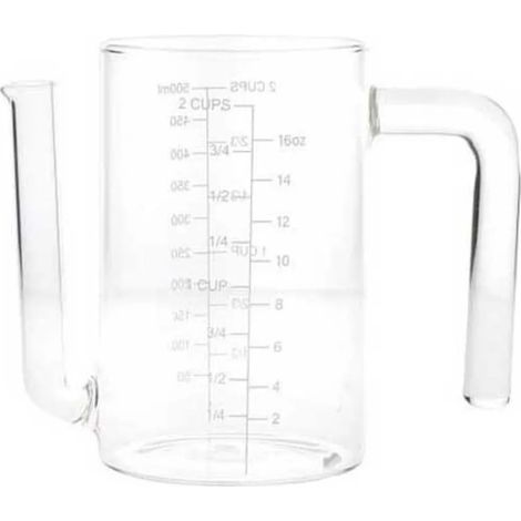 séparateur de graisse aster fat separator verre borosilicate 450ml (1/3)
