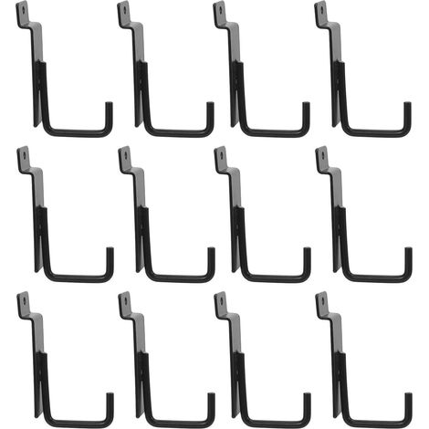 Lot de 15 crochets muraux pour panneau perforé crochets en (1/5)
