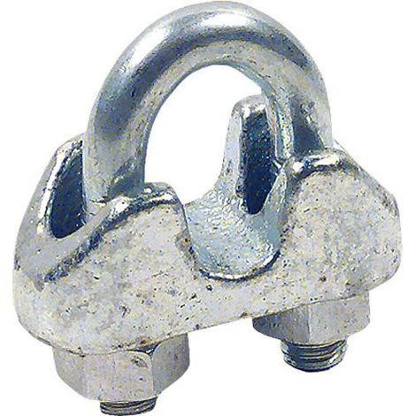 Serre-cable DIN 741 zingue, diam. max cable : 10 mm
