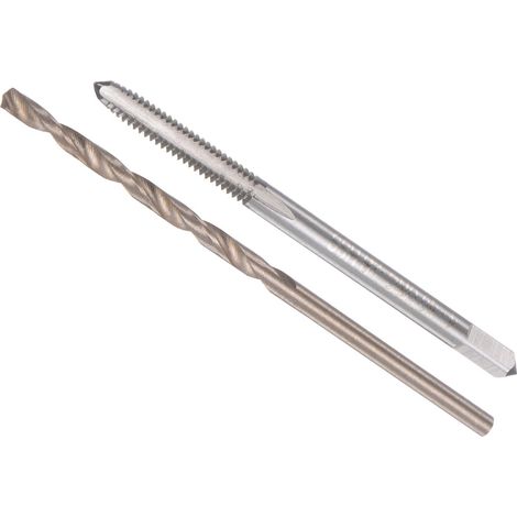 Taper et Perceuse Mèche Ensemble 4-40 UNC Taraud Filetage 2.2mm (1/5)