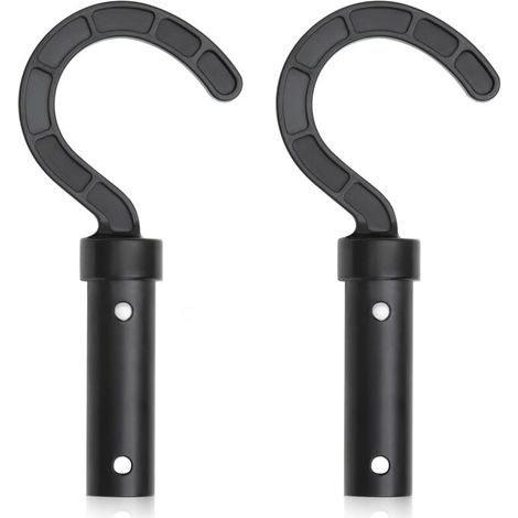 Set di 2 ganci per tutti i robot pulitori per piscine, inclusi modelli senza fili, fuori terra e subacquei, da collegare all'asta telescopica, accessori per piscine (1/4)