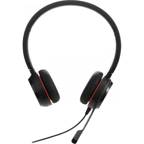 Jabra Evolve 20SE MS Stereo Auricolare Cablato A Padiglione Ufficio USB tipo A Bluetooth Nero (1/5)