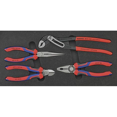 Knipex Werkzeugmodul 1/3 Zangen 4-tlg. (1/2)