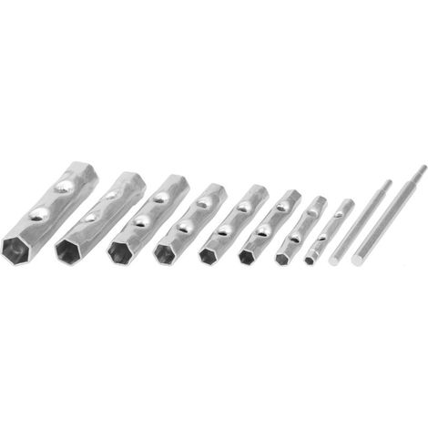 Rohrsteckschlüsselsatz Strend Pro WT3008, 10-teilig, 6-22 mm