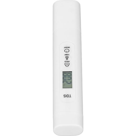 Testeur TDS - Mesure rapide et précise - Mini appareil portable de mesure de la qualité de l'eau - 0 à 9990 ppm (1/5)