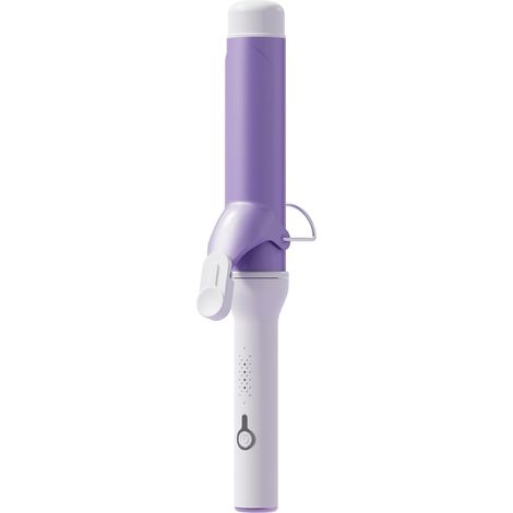 Fer à friser mini 40 mm, fer à friser professionnel pour cheveux courts avec pochette de rangement, mini fer à friser portable pour les voyages (Violet) (1/5)