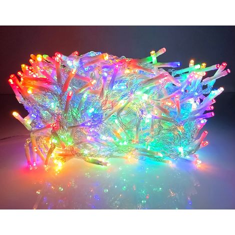 Cortina de luz LED StarryLights 600, multicolor, conectable (1/3)