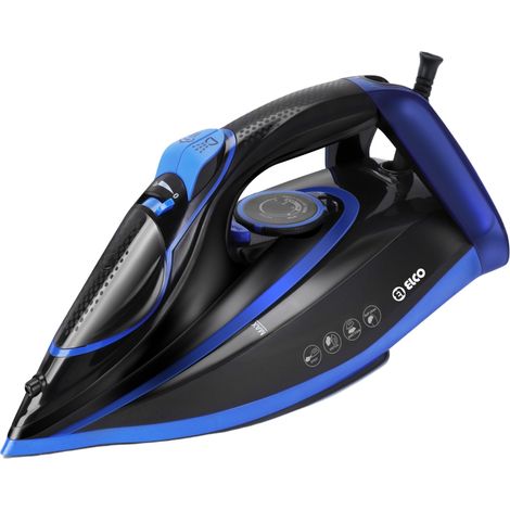 Plancha Vapor Cermamica 3100 W Azul Ppr-3103 C ELCO