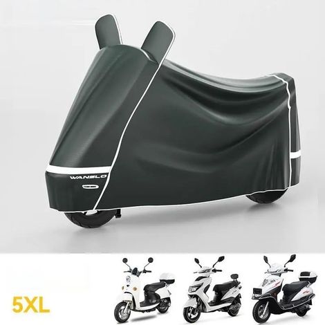 Schutzhülle für Elektrofahrzeuge, Motorradabdeckung, aus dickem Oxford-Gewebe, staubdicht, UV-beständig und wasserdicht (5XL) (1/5)