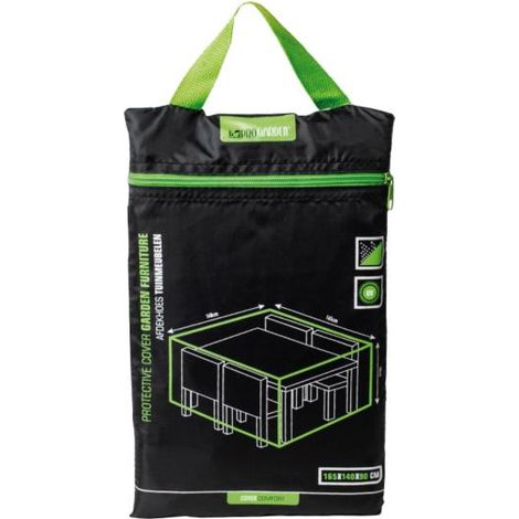 Funda mesa jardín poliéster - talla (1/2)