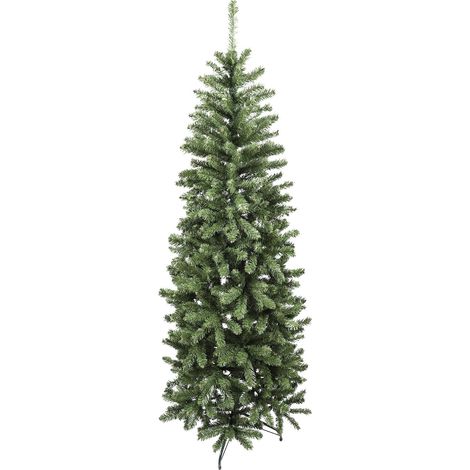 Rebecca Mobili Árbol de Navidad artificial de abeto verde de 150 cm, realista y grueso, 497 ramas