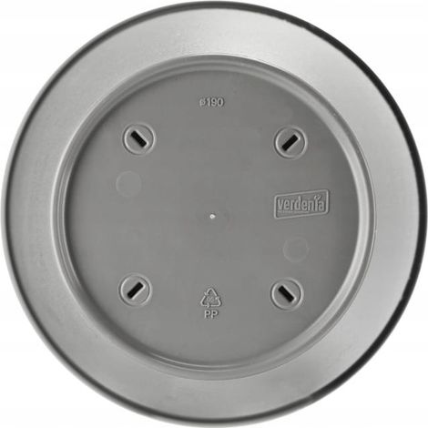 Pot à azalée en plastique beige de 15 cm (1/2)