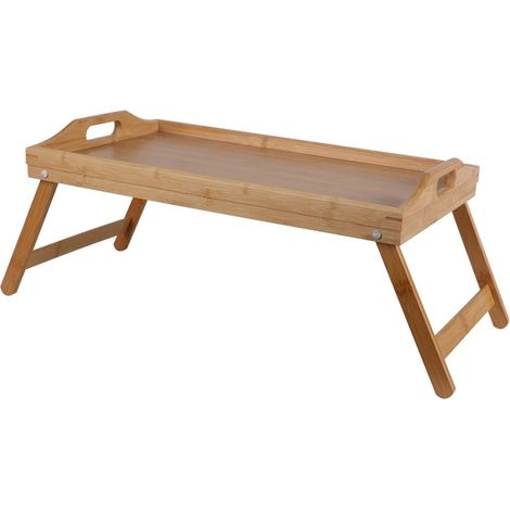 Plateau de lit sur pied bambou (1/3)