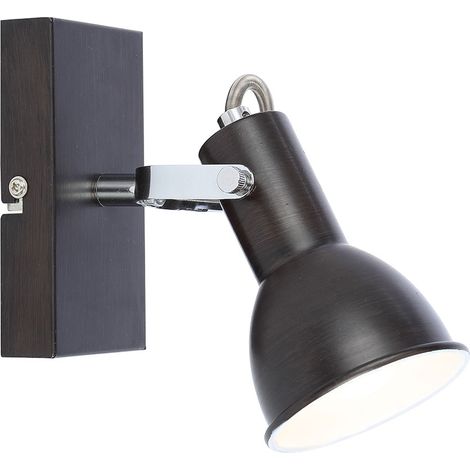 Comodo faretto 1 ala cucina oro mobile bianco Globo XENIA 54643-1