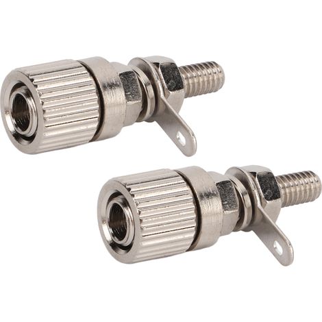 Set mit 2 M4x27mm Anschlussklemmen, langlebig, kompakt, praktisch für elektronische Bauteile (1/5)