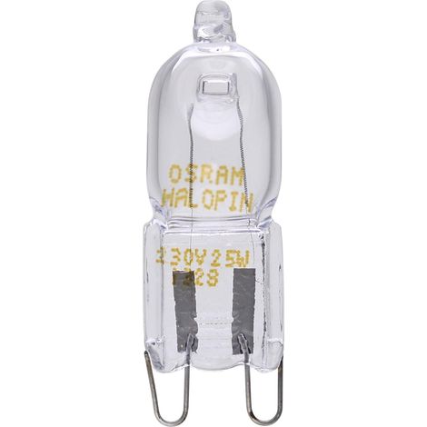1 Ampoule Halogène G9 40 W, Culot 2 Broches, Résistant 300 °C, Pour Four Electrolux AEG (1/5)