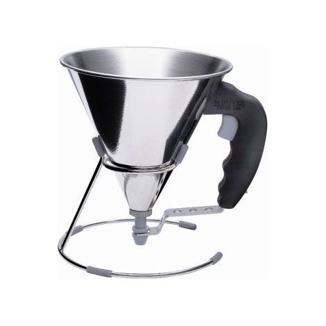 De Buyer 3353 - Embudo para cocina, color negro (1/3)