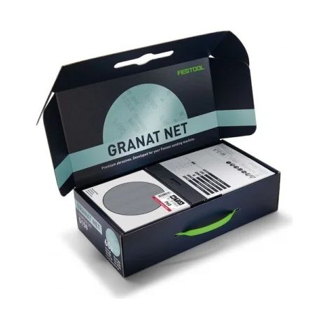 Festool – Disque à lamelles 150mm – Grain 60/80/120/180/220/320 – Pour surfaces poussiéreuses – Kit de 10 disques avec protection